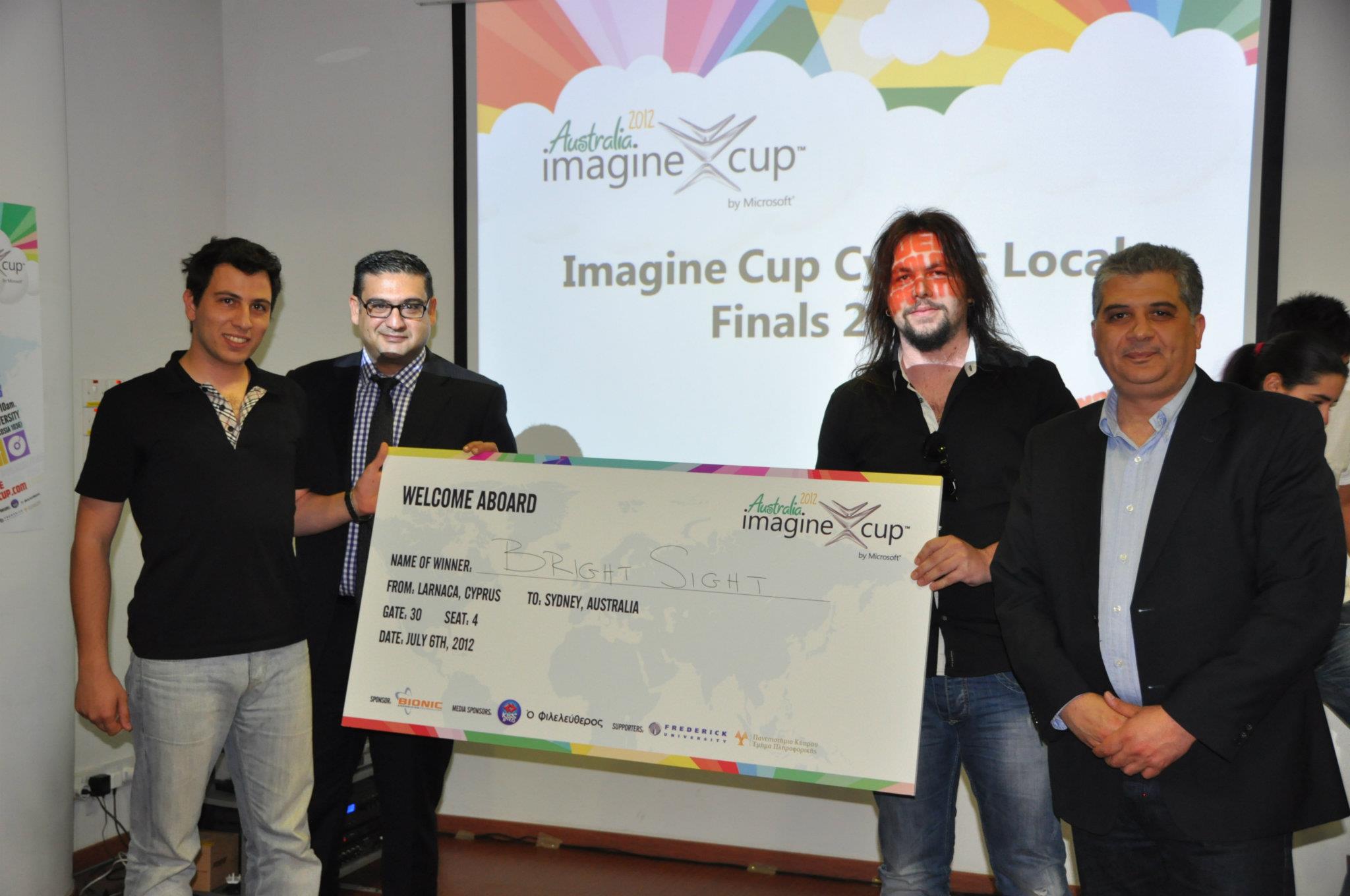 Τελικοί 2ου Imagine Cup 2012, 30 Απριλίου 2012